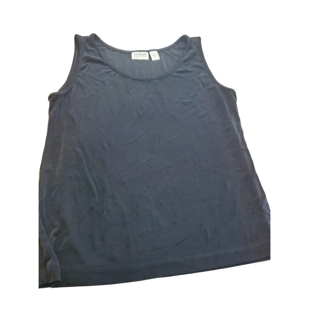 Chico's Travelers Stretchy tank top‎ Made in USA size 3/XL